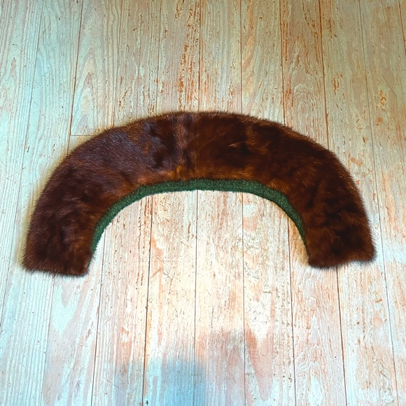 Vintage real fur collar - Picture 1 of 7